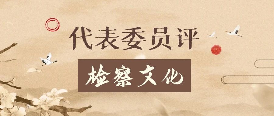 代表委员评检察文化 | 为保护母亲河贡献了法治力量